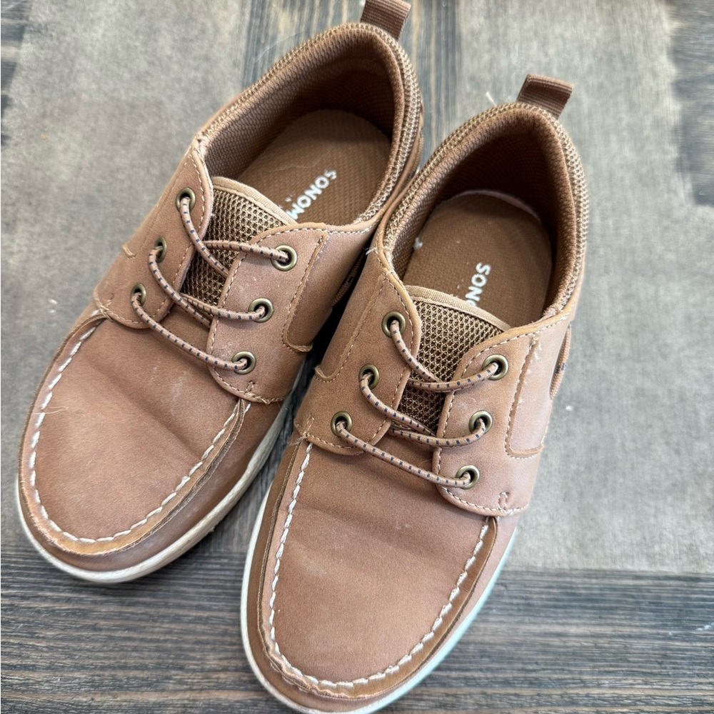 Sonoma Brown Kids Dress Shoes